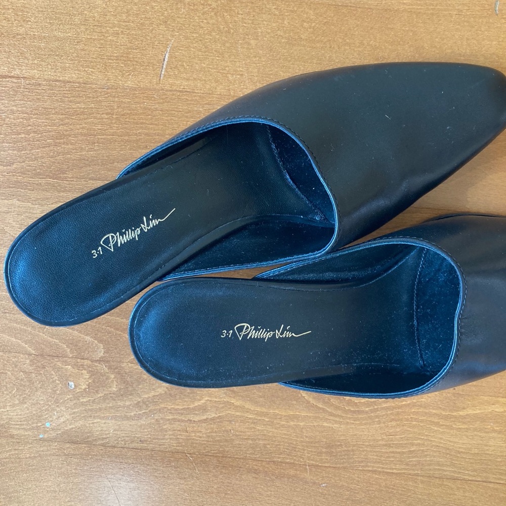 Phillip Lim kitten heeled mules